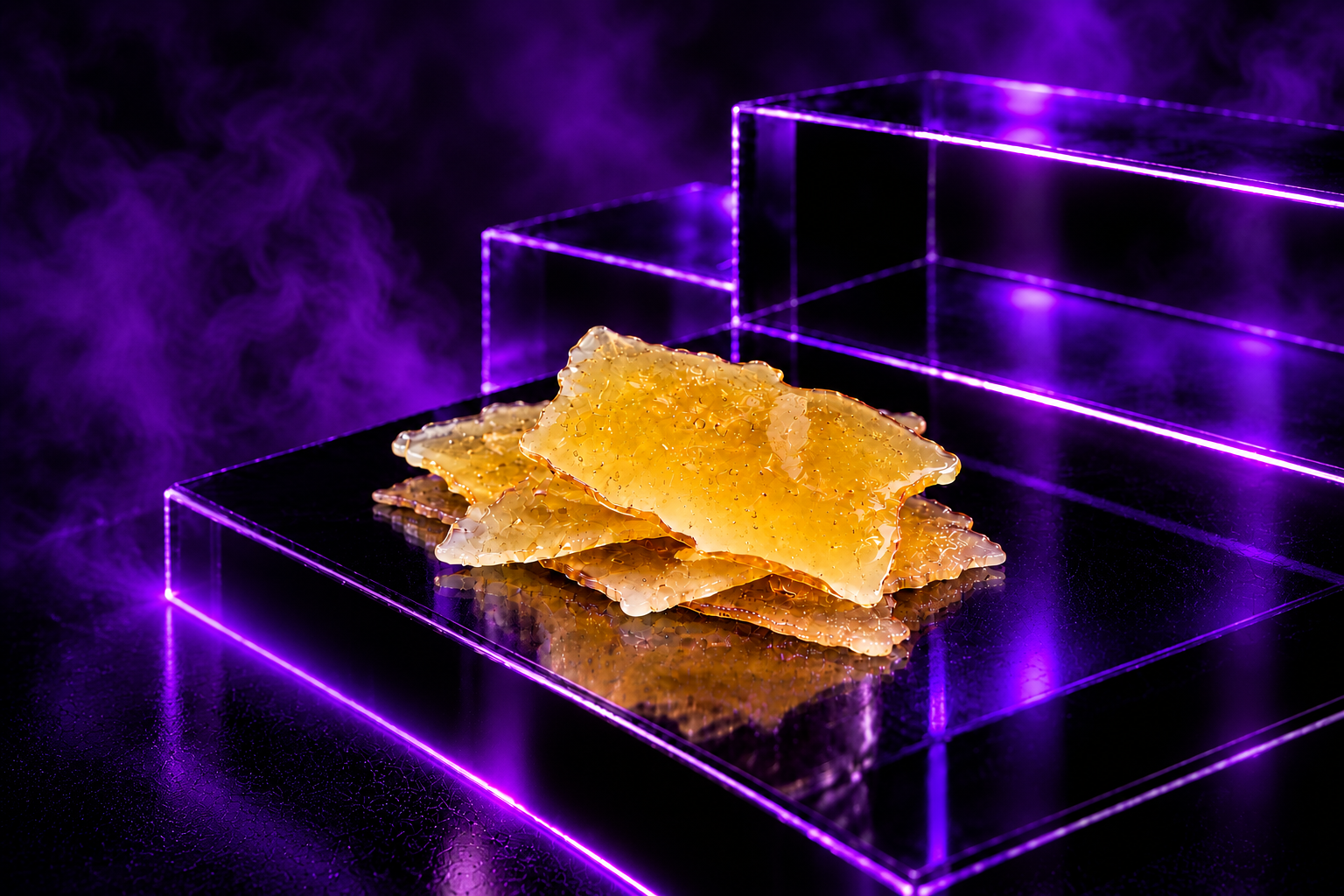 Shatter product display by Dom Jackson